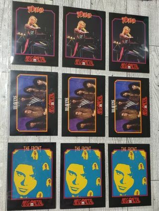 18 Rock and Roll Cards 1991