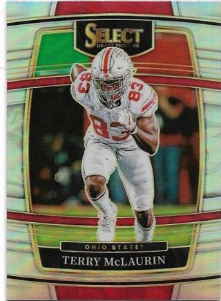 2022 SELECT DRAFT PICKS TERRY McLAURIN REFRACTOR CARD