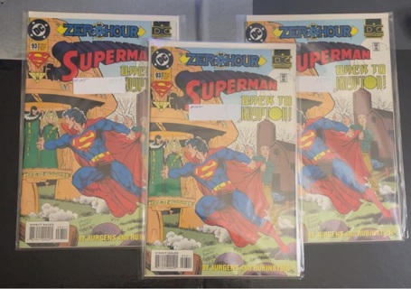Zero hour Superman mint 1994 #34