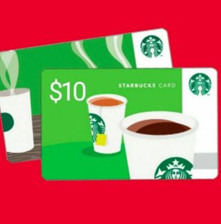 $10.00 Starbucks Digital Gift Card