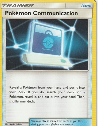 Pokemon Card: Pokemon Communication