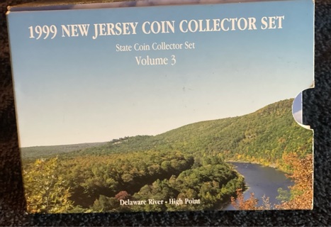 1999 New Jersey State Quarter (Collectors Set) Volume 3