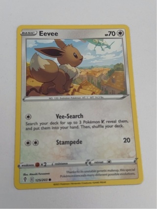 Pokemon Card - Eevee