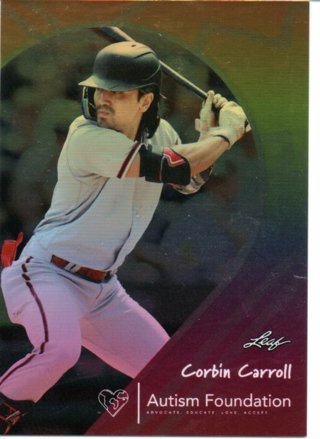 2023 Leaf Autism Corbin Carroll 951/1000