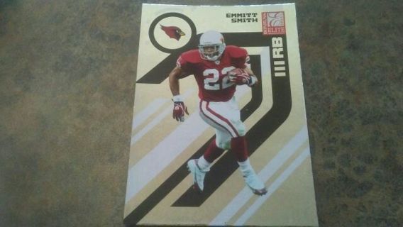 2005 DONRUSS ELITE EMMITT SMITH ARIZONA CARDINALS FOOTBALL CARD# 4