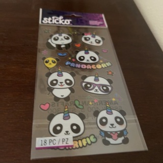 Sticko panda stickers 