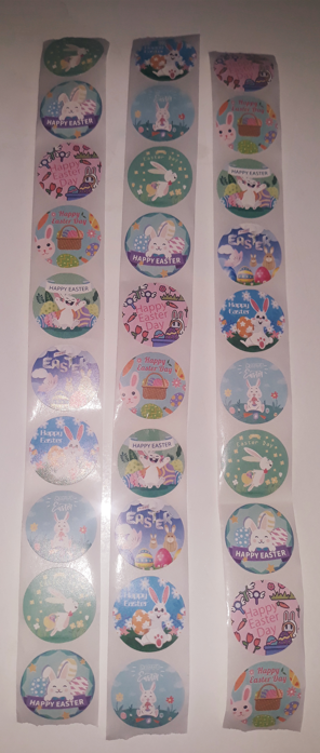 30 Easter Stickers