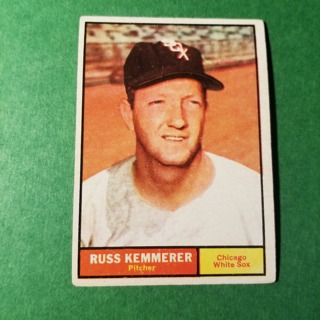 1961 - TOPPS BASEBALL CARD NO. 56 - RUSS KEMMERER - WHITE SOX