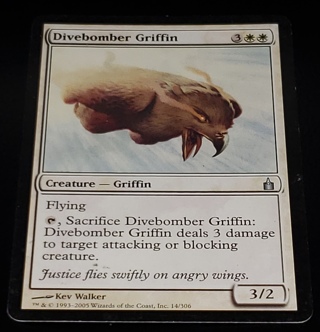 MTG ✨ Divebomber Griffin - (U) 14/306 Ravnica City of Guilds (RAV) ✨ Magic the Gathering (2005)