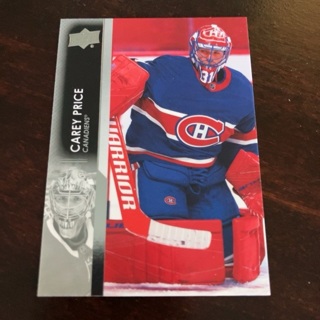 2021-22 Upper Deck Series 2 - [Base] #347 Carey Price