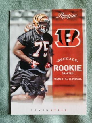 2012 Panini Prestige Rookie Devon Still