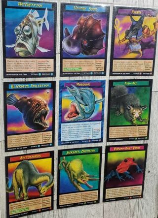 9 Weird n Wild Creatures Cards