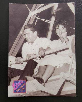 1992 The River Group Elvis Presley "Elvis Personal Life" Card #320