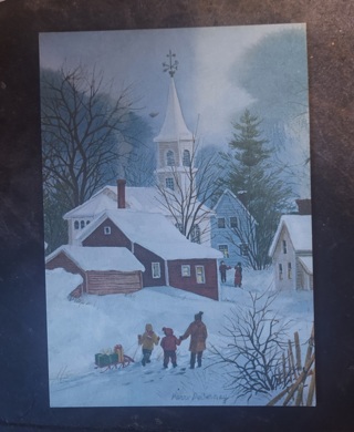 Merry Christmas Postcard 