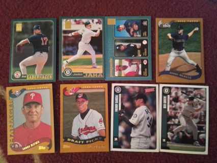 8 card baseball lot rcs