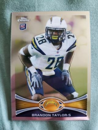 2012 Topps Chrome Rookie Brandon Taylor