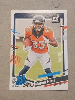 Denver BRONCOS/ Oklahoma Sooners Marvin Mims Rookie Cards