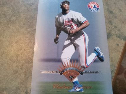 1997 LEAF VLADIMIR GUERRERO MONTREAL EXPOS BASEBALL CARD# 184