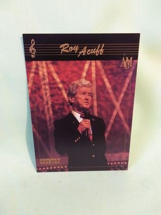 Country Classics Music Trading Card Roy Acuff #40