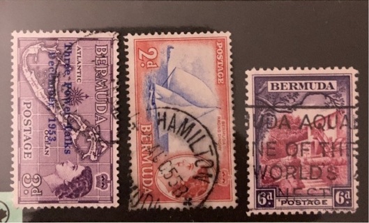 Bermuda stamp set 