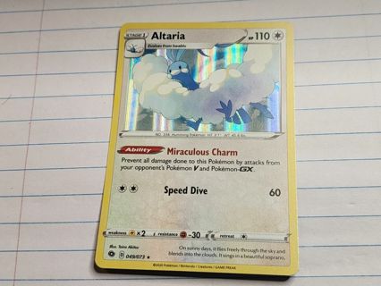 Pokemon Altaria holo rare 049/73