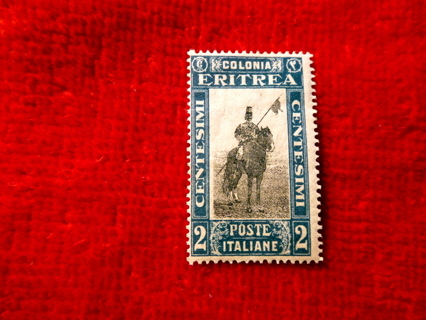 Italy Eritrea Poste Italian MH OG Stamp.  