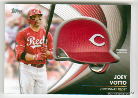 Joey Votto, 2022 Topps Batting Helmet Card #BH-JV, Cincinnati Reds, (LB8)