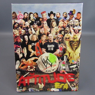 WWE: The Attitude Era DVD 3-Disc Set Wrestling History