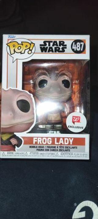 Brand New Walgreens Exclusive Star Wars Funko Pop Frog Lady