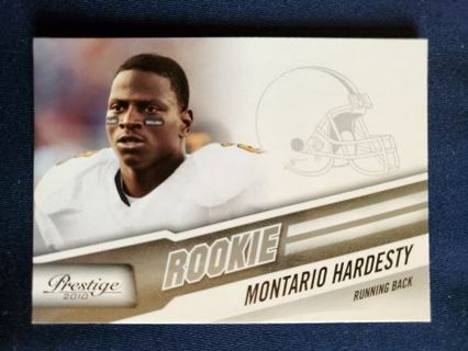 2010 Panini Prestige Rookie Montario Hardesty