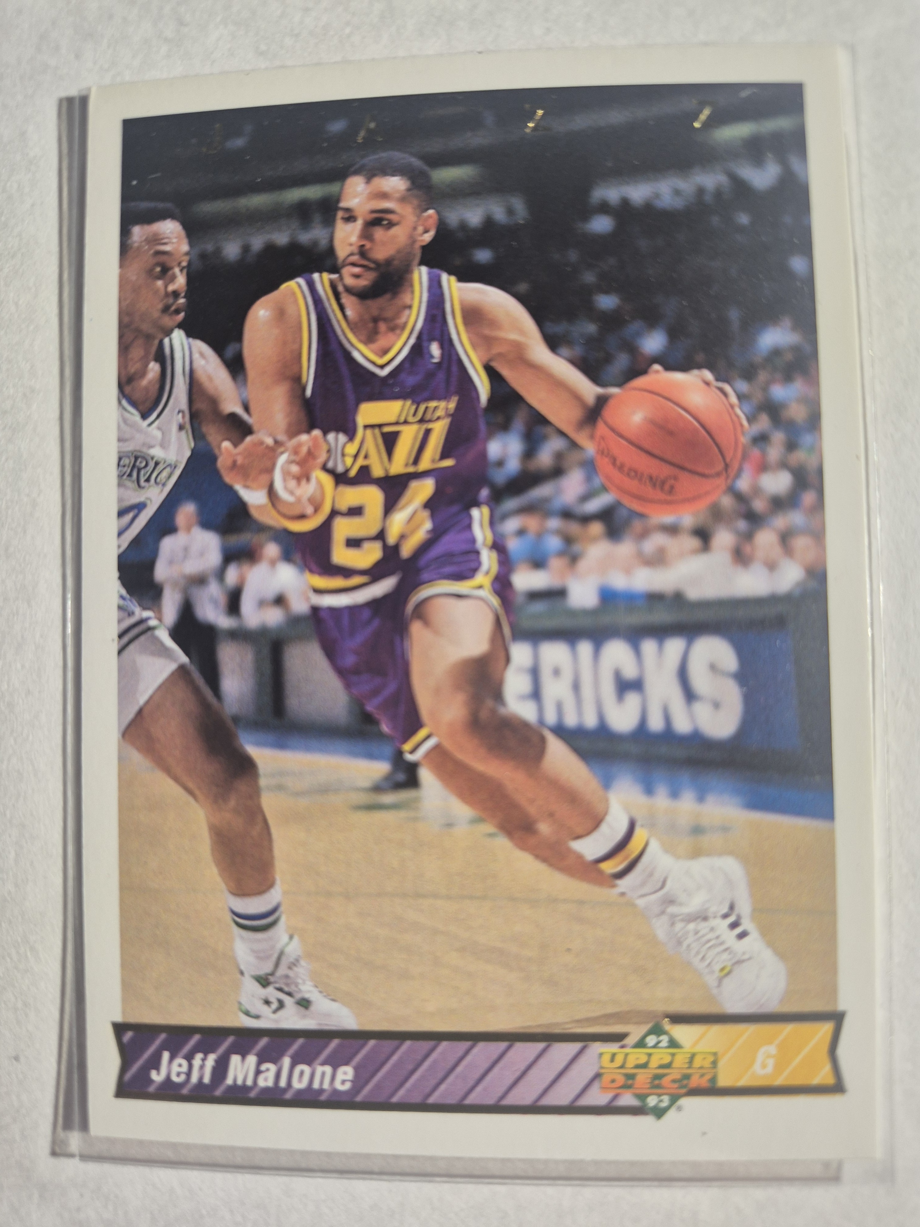 FREE: 1992-93 NBA Upper Deck #178 Jeff Malone