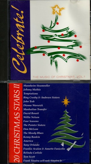 Pair of Christmas CDs by Various Artists - 30 Songs