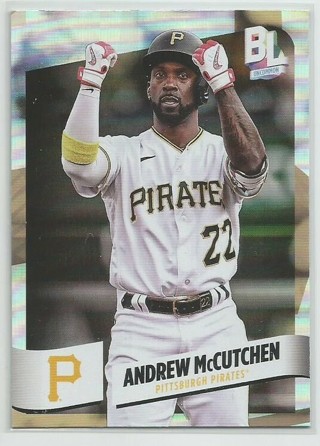 2024 Topps Big League Baseball-Andrew McCutchen-Rainbow Foil Variant