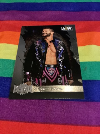 WWE Skybox AEW Metal Universe Collectible Wrestling Card #54 Matt Sydal 