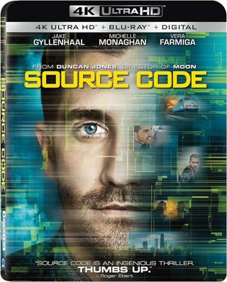 Source Code (Digital 4K UHD Download Code Only) *Jake Gyllenhaal* *Sci-Fi* *Michelle Monaghan*