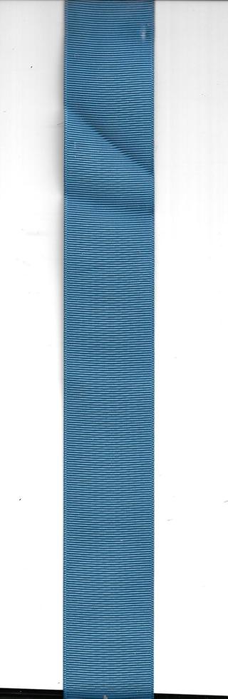 1 yd Blue Ribbon  - 1 1/2 inches wide