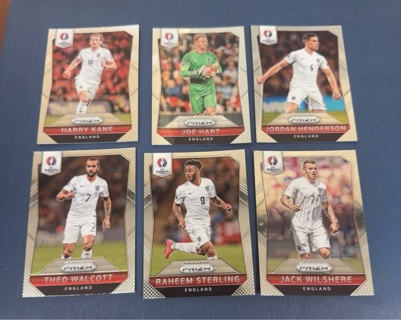 2016 Panini Prizm euro soccer lot