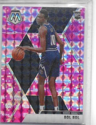 Bol Bol 2019-20 Mosaic Mosaic Camo Pink #222