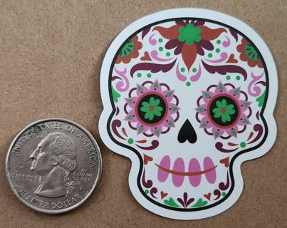 Sugar Skull Sticker #6