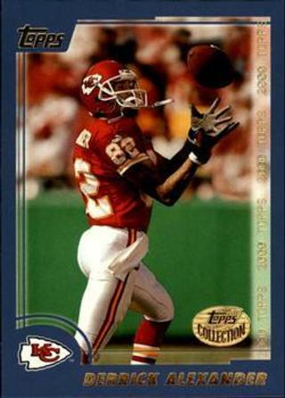 Tradingcard - NFL 2000 Topps - Topps Collection #85 - Derrick Alexander - Kansas City Chiefs