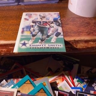 1996 scoreboard experience Emmitt smith football card 