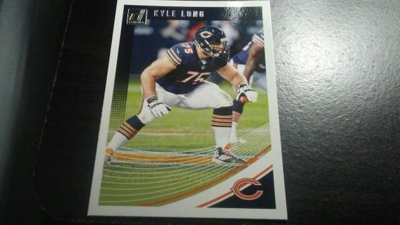 2018 DONRUSS KYLE LONG CHICAGO BEARS FOOTBALL CARD# 48