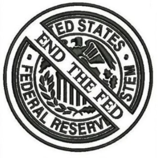 NEW End The Fed IRON ON Patch Political Banking Cartel Clothing accessories Embroidery Applique