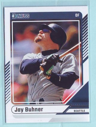 2024 Donruss Jay Buhner Baseball Card # 34 Mariners