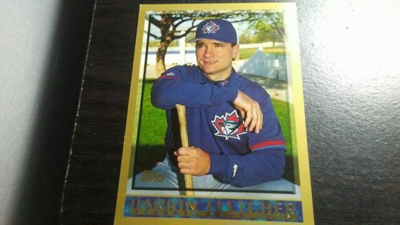 1998 TOPPS DARRIN FLETCHER TORONTO BLUE JAYS BASEBALL CARD# 451