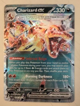 Charizard ex 054/091 double rare holo nm pokemon