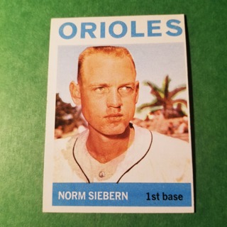 1964 - TOPPS BASEBALL CARD NO. 145 - NORM SIEBERN- ORIOLES