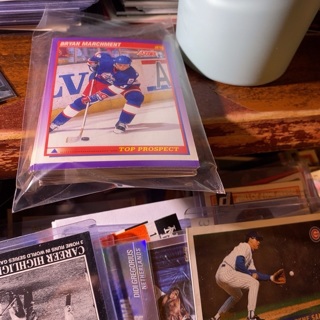 (25) random 1991 score hockey cards 