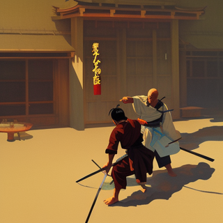 Listia Digital Collectible: Sparring With Sensei