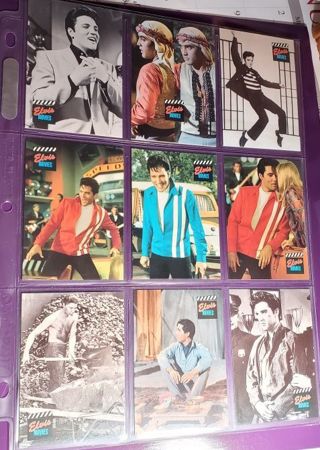 9 Elvis in the Movies 1992 cards!